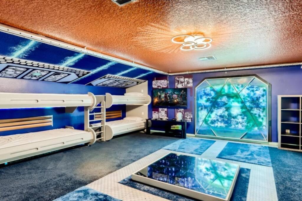 The Marvel Mansion 5Br Pool Home Near Disney World Orlando Exterior photo